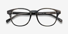 Lucid London Fog Acétate Montures de lunettes de vue d'EyeBuyDirect, Vue Rapprochée