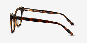 Cachet Écailles Acétate Montures de lunettes de vue d'EyeBuyDirect, Vue de Côté