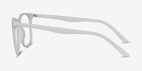 Mystery Gris Plastique Montures de lunettes de vue d'EyeBuyDirect, Vue de Côté