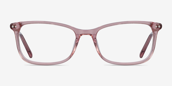 Alette Clear Pink Acétate Montures de lunettes de vue