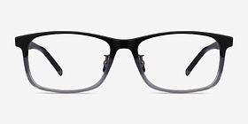 Calling Rayures Acétate Montures de lunettes de vue d'EyeBuyDirect, Vue de Face