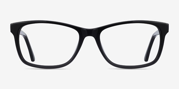 Annett Noir Acétate Montures de lunettes de vue