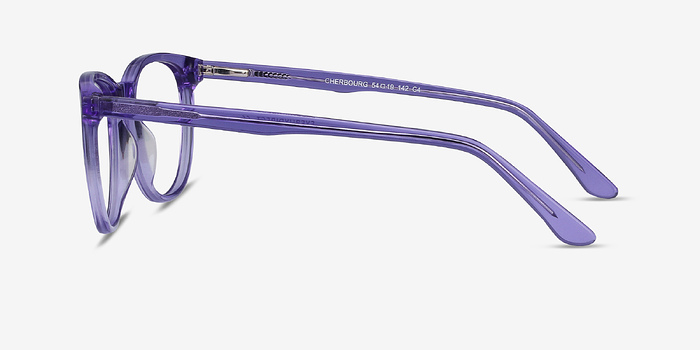 Cherbourg Violet Acétate Montures de lunettes de vue d'EyeBuyDirect