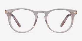 Ona Champagne Acétate Montures de lunettes de vue d'EyeBuyDirect, Vue de Face