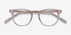 Ona Champagne Acétate Montures de lunettes de vue d'EyeBuyDirect, Vue Rapprochée
