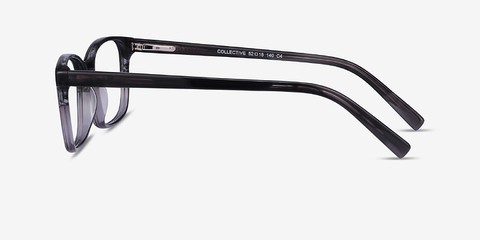 Collective Gris Acétate Montures de lunettes de vue d'EyeBuyDirect