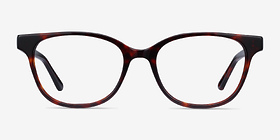 Patra Écailles Acétate Montures de lunettes de vue d'EyeBuyDirect, Vue de Face