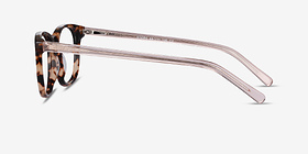 Steps Écailles Acétate Montures de lunettes de vue d'EyeBuyDirect, Vue de Côté