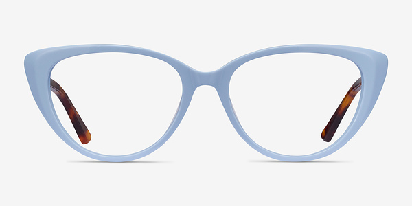 Anastasia Baby Blue & Tortoise Acétate Montures de lunettes de vue
