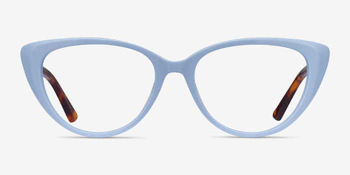 Anastasia Baby Blue & Tortoise Acétate Montures de lunettes de vue d'EyeBuyDirect