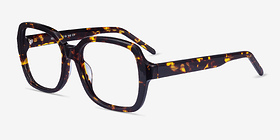 Renee Écailles Acétate Montures de lunettes de vue d'EyeBuyDirect, Vue d'Angle