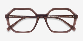 Dream Café Acétate Montures de lunettes de vue d'EyeBuyDirect, Vue Rapprochée