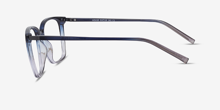 House Gradient Blue Plastique Montures de lunettes de vue d'EyeBuyDirect