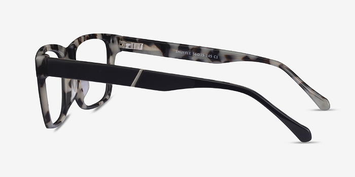 Shuffle Black Ivory Tortoise Acétate Montures de lunettes de vue d'EyeBuyDirect