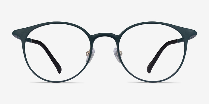 Solace Vert Mat Plastique Montures de lunettes de vue d'EyeBuyDirect