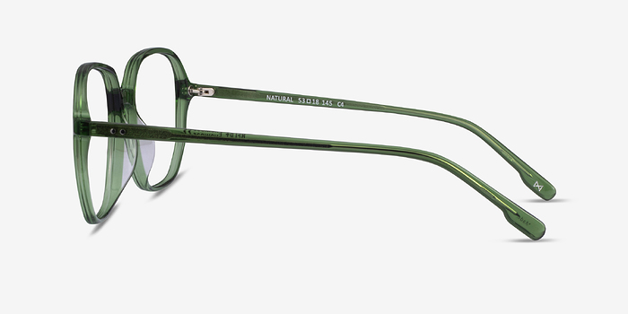 Natural Clear Green Acétate Montures de lunettes de vue d'EyeBuyDirect