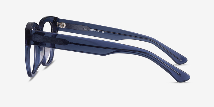Life Clear Blue Éco-responsable Montures de lunettes de vue d'EyeBuyDirect
