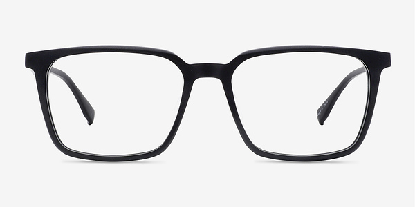 Basic Matte Black Acétate Montures de lunettes de vue