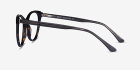 Cloris Black Tortoise Acétate Montures de lunettes de vue d'EyeBuyDirect, Vue de Côté