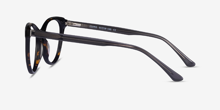 Cloris Black Tortoise Acétate Montures de lunettes de vue d'EyeBuyDirect