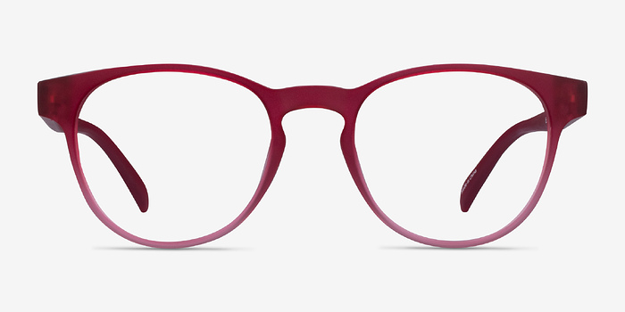 Osier Matte Red Plastique Montures de lunettes de vue d'EyeBuyDirect