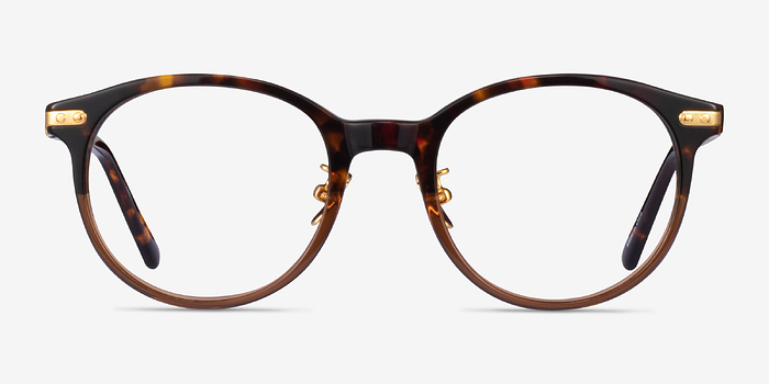 Dotti Tortoise Gold Métal Montures de lunettes de vue d'EyeBuyDirect