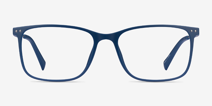Ease Bleu marine  Plastique Montures de lunettes de vue d'EyeBuyDirect