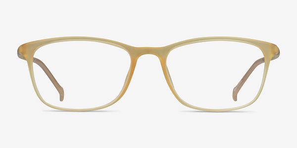 Unwind Clear Yellow Plastique Montures de lunettes de vue