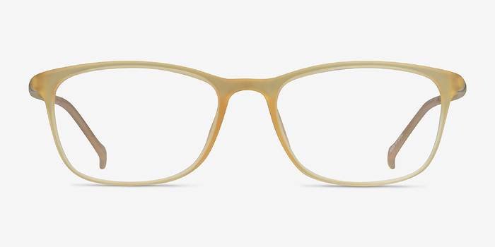Unwind Clear Yellow Plastique Montures de lunettes de vue d'EyeBuyDirect