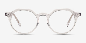 Monarda Crystal Acétate Montures de lunettes de vue d'EyeBuyDirect, Vue de Face