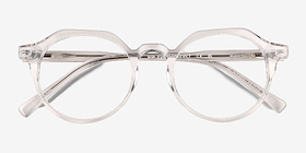 Monarda Crystal Acétate Montures de lunettes de vue d'EyeBuyDirect, Vue Rapprochée