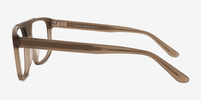 Tempus Frosted Gray Acétate Montures de lunettes de vue d'EyeBuyDirect