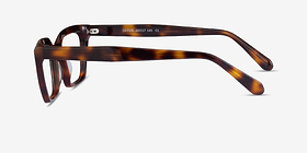 Caitlin Écailles Acétate Montures de lunettes de vue d'EyeBuyDirect, Vue de Côté