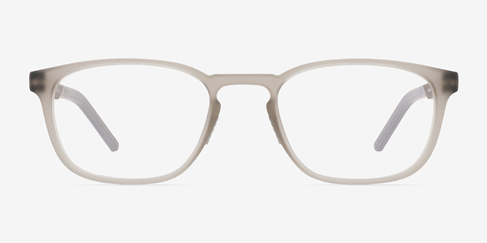Attain Matte Crystal Gray Plastique Montures de lunettes de vue d'EyeBuyDirect