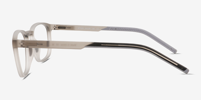 Attain Matte Crystal Gray Plastique Montures de lunettes de vue d'EyeBuyDirect