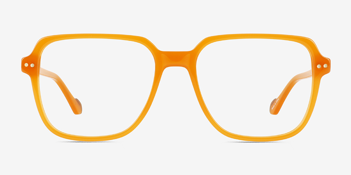 Brooke Orange Acétate Montures de lunettes de vue d'EyeBuyDirect