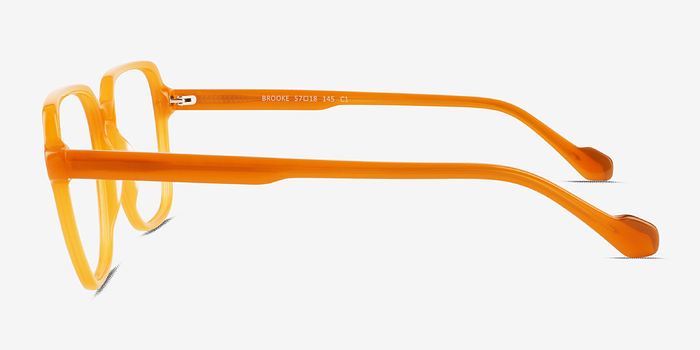 Brooke Orange Acétate Montures de lunettes de vue d'EyeBuyDirect