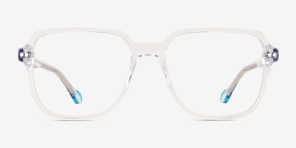 Brooke Transparent Acétate Montures de lunettes de vue