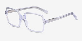 Marie Transparent Acétate Montures de lunettes de vue d'EyeBuyDirect, Vue d'Angle