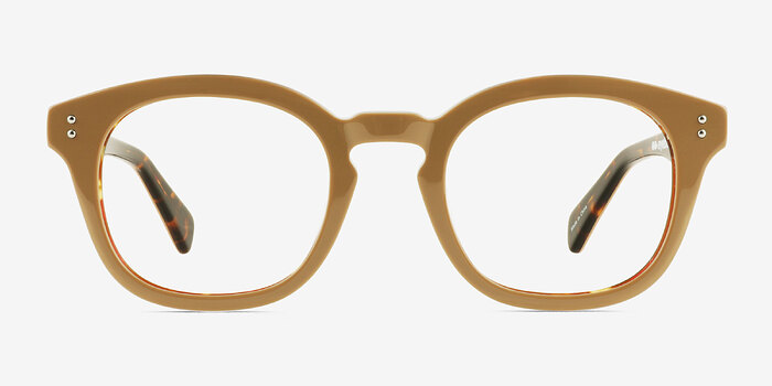 Duchamp Brown Tortoise Acétate Montures de lunettes de vue d'EyeBuyDirect