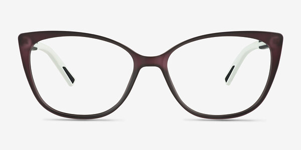 Ign Crystal Dark Purple Plastique Montures de lunettes de vue