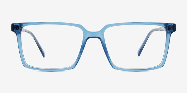 Roll Bleu Plastique Montures de lunettes de vue