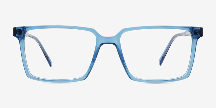 Roll Bleu Plastique Montures de lunettes de vue d'EyeBuyDirect