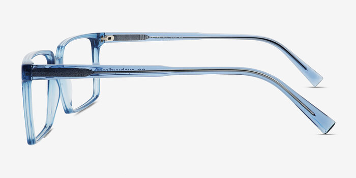 Roll Bleu Plastique Montures de lunettes de vue d'EyeBuyDirect