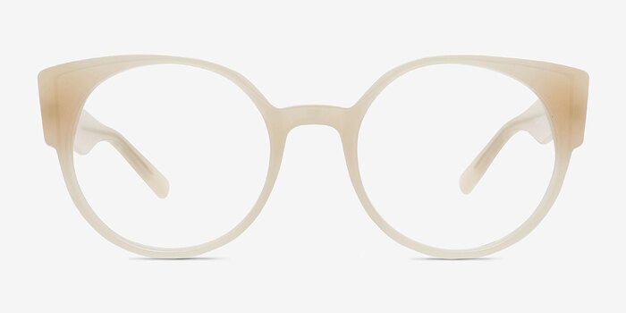 Tsunami Blanche Éco-responsable Montures de lunettes de vue d'EyeBuyDirect