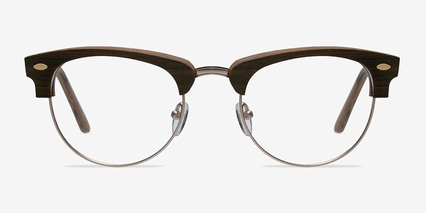 Esteban Brun Wood-texture Montures de lunettes de vue