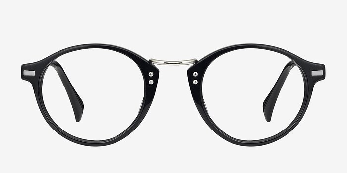 Shibuya Noir Métal Montures de lunettes de vue d'EyeBuyDirect