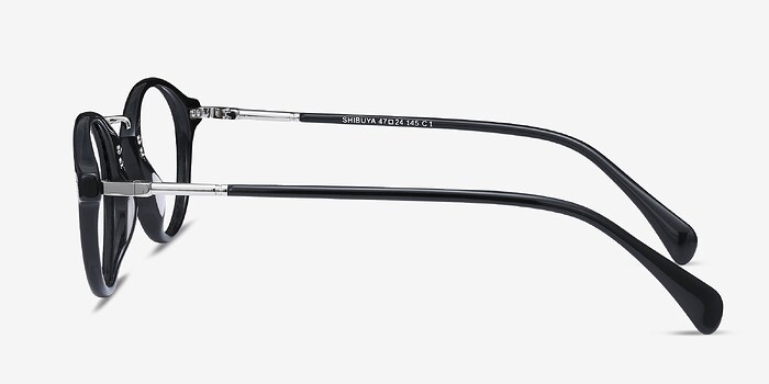 Shibuya Noir Métal Montures de lunettes de vue d'EyeBuyDirect