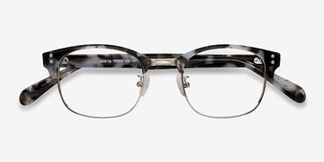 Gris Look Up -  Designer Métal Lunettes de vue
