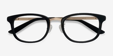 Noir First Light -  Designer Métal Lunettes de vue